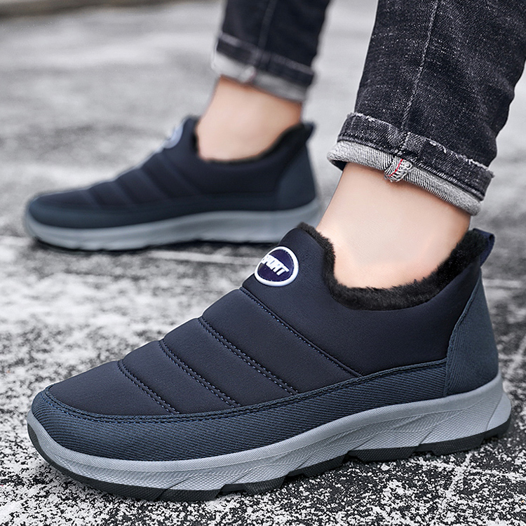 Waterproof Classic Men Boots Warm Winter Anti-Skid Boots for Man Walking Snow Boots for Winter