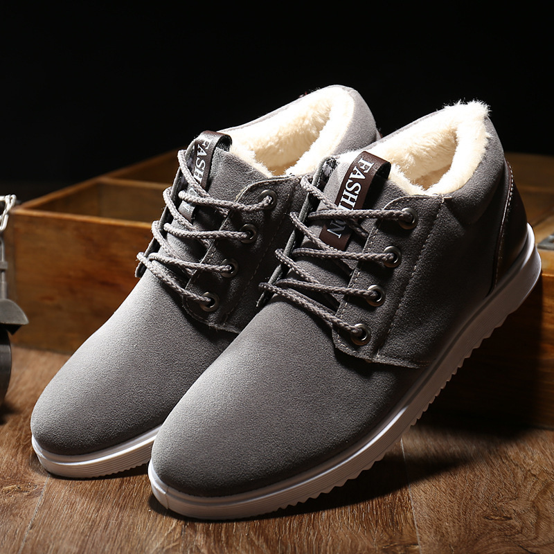 Men's Shoes Winter Handmade Casual Boots for Men