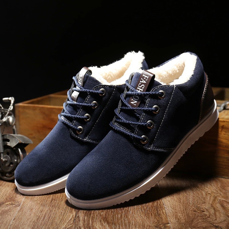 Men's Shoes Winter Handmade Casual Boots for Men