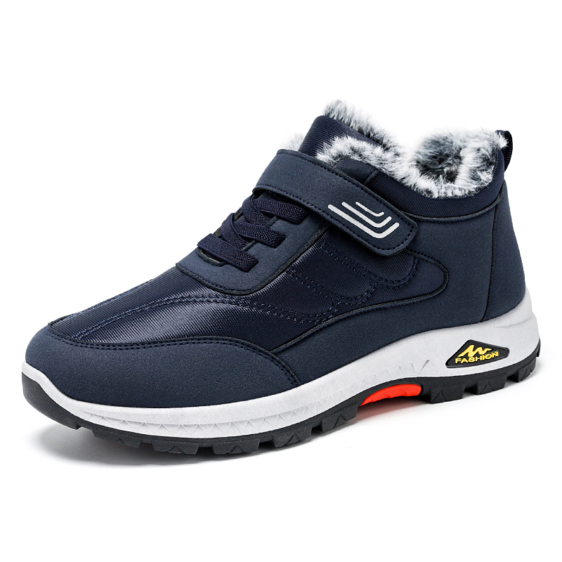 Winter New Walking Style Shoes Men's Elderly Cotton Shoes Warm Men's Hiking Shoes