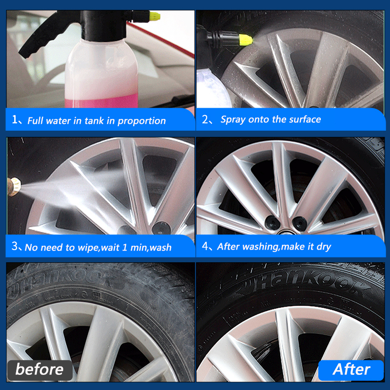 Provide  Car shampoo  scrubbing free washing powder