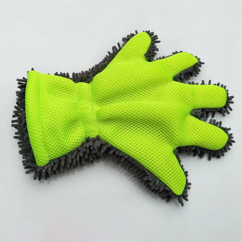 selling microfiber wash mitt car cleaning glove