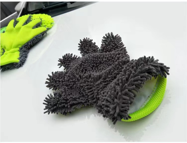 selling microfiber wash mitt car cleaning glove