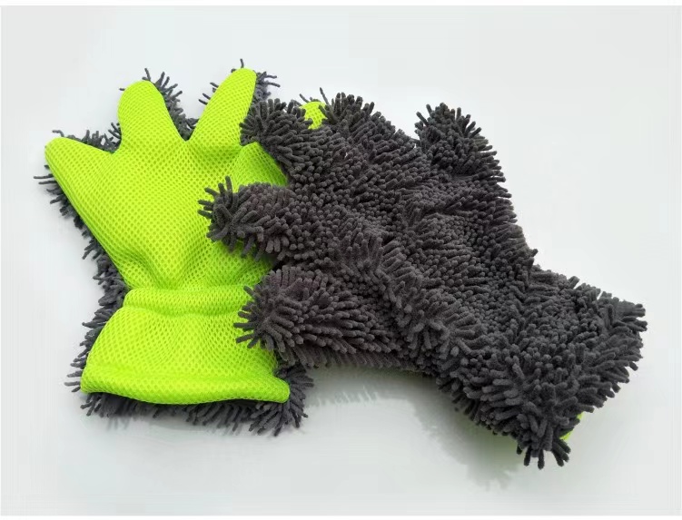 selling microfiber wash mitt car cleaning glove