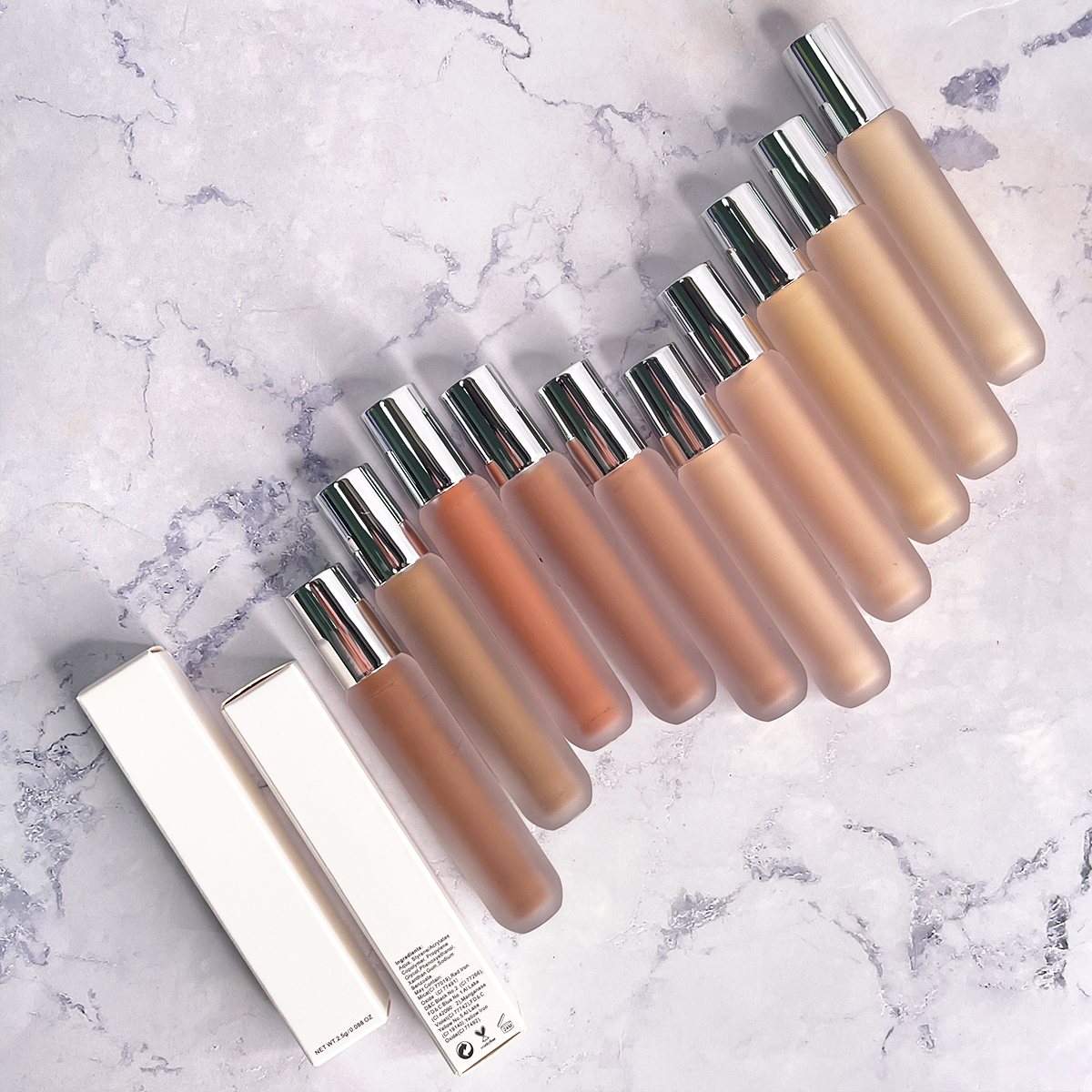 Low moq private label high definition dark makeup concealer professional nature vegan full coverage concealer