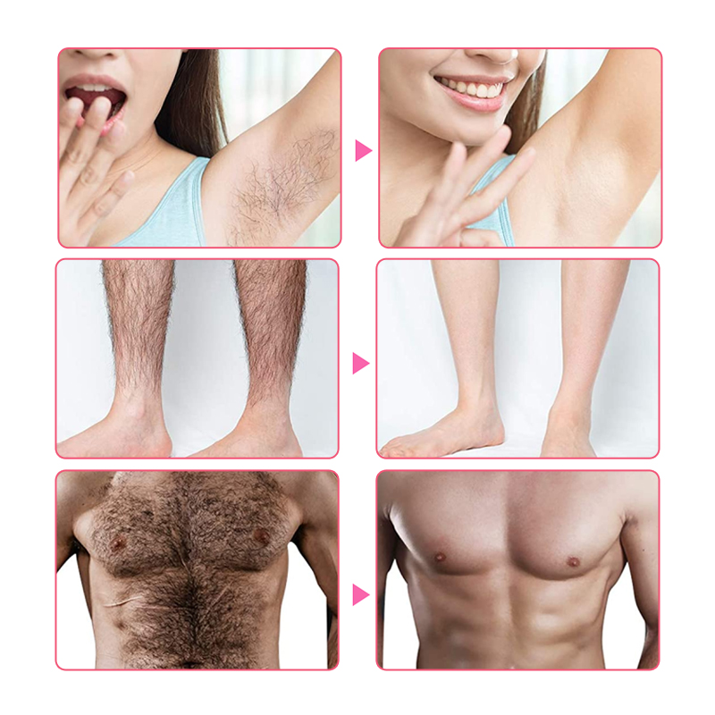  Private Label Herbal Depilatory Permanent Painless permanent hair remover cream