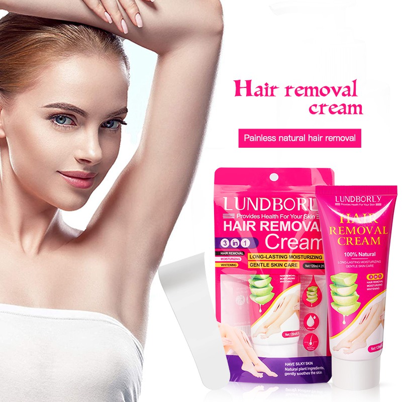  Private Label Herbal Depilatory Permanent Painless permanent hair remover cream