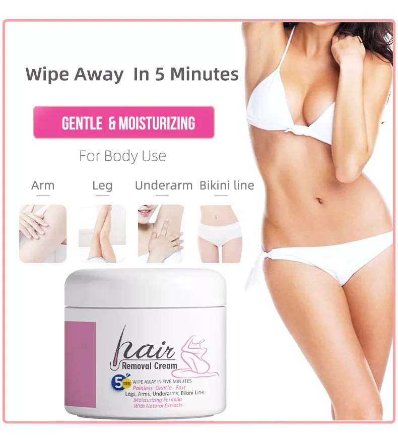  Underarm Face Body Pubic Hair painless gentle fast original hair removal cream for Men Women