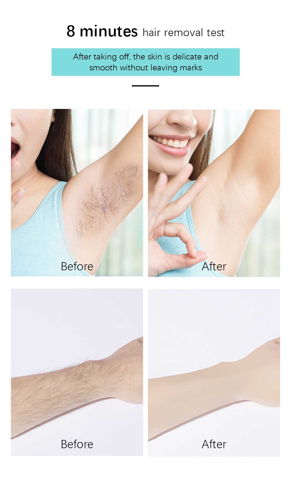 Hair Remove Hand Leg Hair Loss Depilatory Cream Removal Armpit Permanent Men Women Body