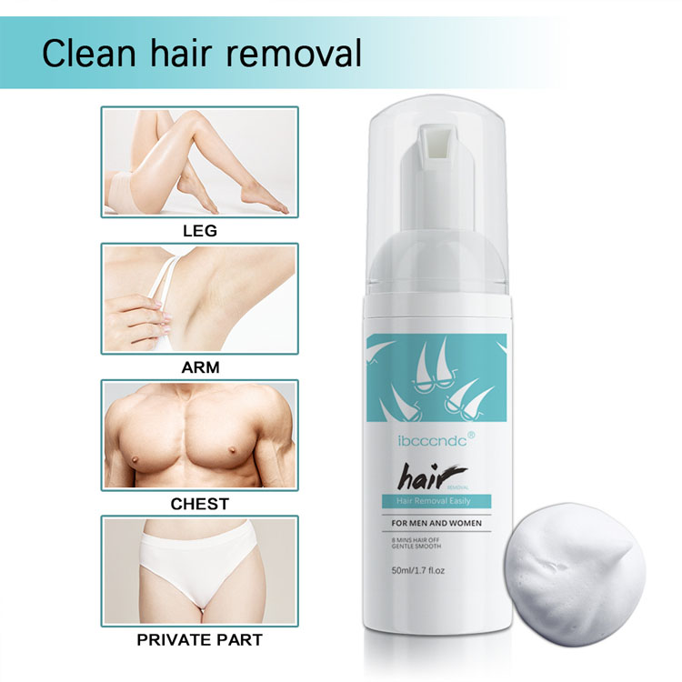50ML Painless Hair Removal Cream Armpit Legs and Arms Skin Hair Removal Nourish Care Hair Growth Inhibitor Body Depilato