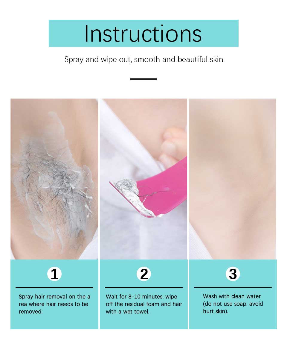 Hair Remove Hand Leg Hair Loss Depilatory Cream Removal Armpit Permanent Men Women Body