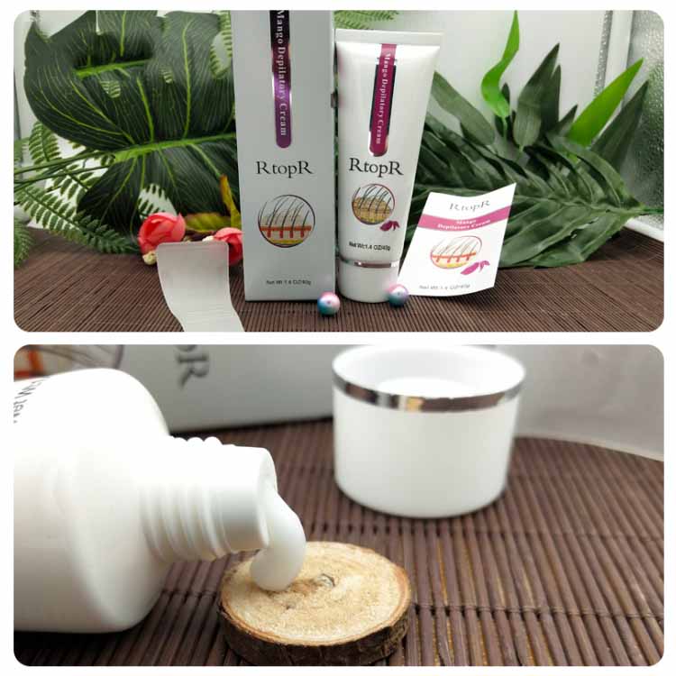 Mango Depilatory Cream Body Painless Effective Hair Removal Cream for Men and Women Whitening Hand Leg Armpit Hair Loss 