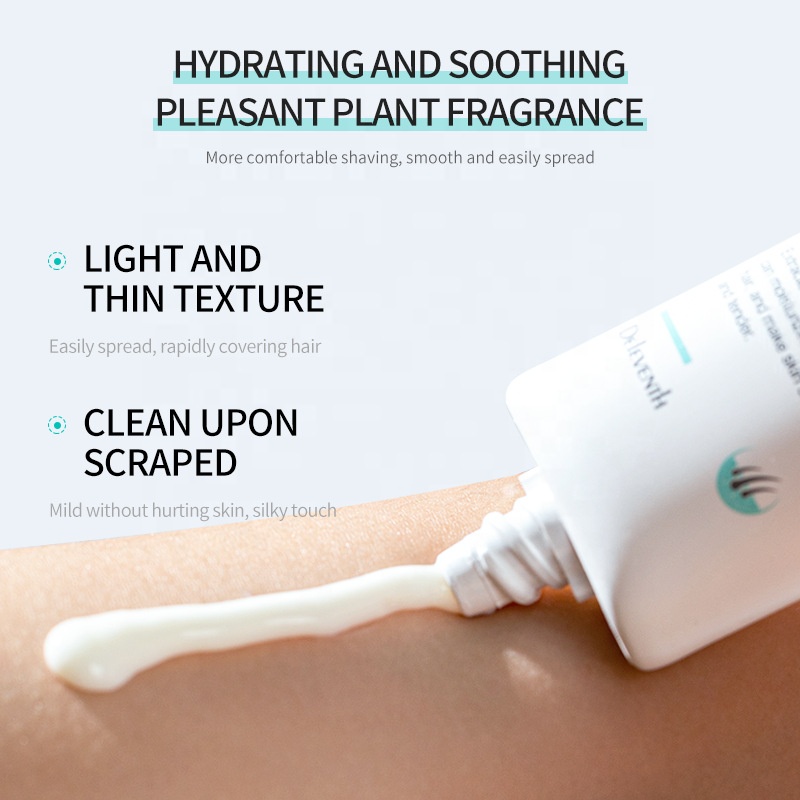 Deleventh Gentle Painless natural korea permanent depilatory  hair removal cream for Armpits and Legs