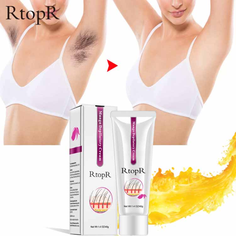 Mango Depilatory Cream Body Painless Effective Hair Removal Cream for Men and Women Whitening Hand Leg Armpit Hair Loss 