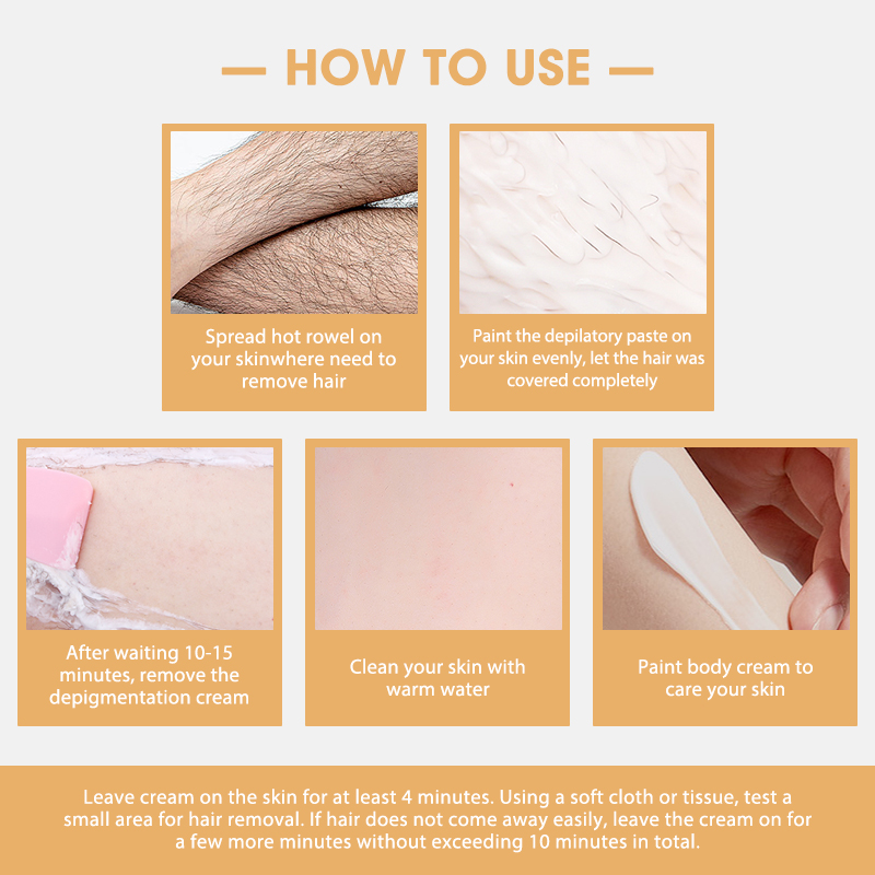 2022 Women Men Body Hair Removal Cream Permanently Destroy the Pores Aloe Vera Hair Removal Cream 