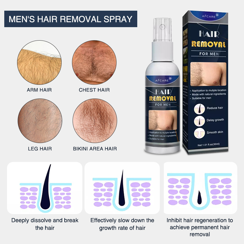 Pakistan Hair Removal Spray Enhanced Hair Removal Foam Permanent Hair Removal Spray for Man