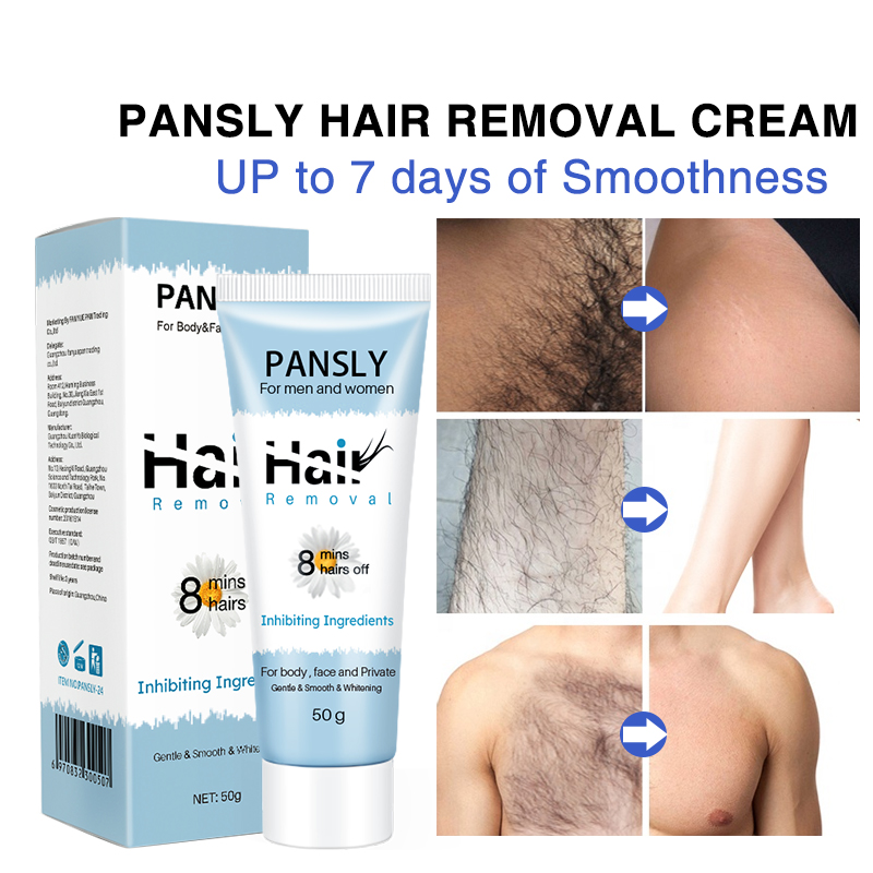  50g Pansly Armpit Hands Body Legs Face Hair Removal Cream Permanent Hair Removal Cream