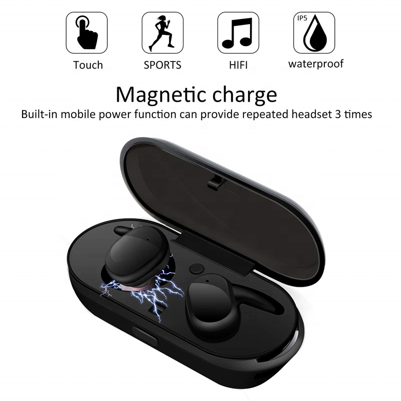 Super bass mobile in ear phone wireless tws4 y30 waterproof gaming tws wired anc k55 e6s a6s earbuds f9 air buds 2023 he