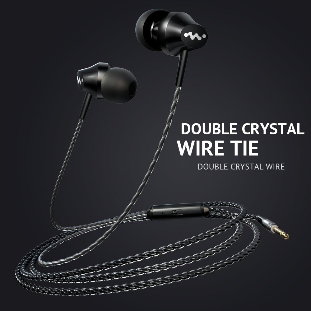 2019 Wired Stereo Headset In Ear Mega Bass General headphones Earphones with Mic