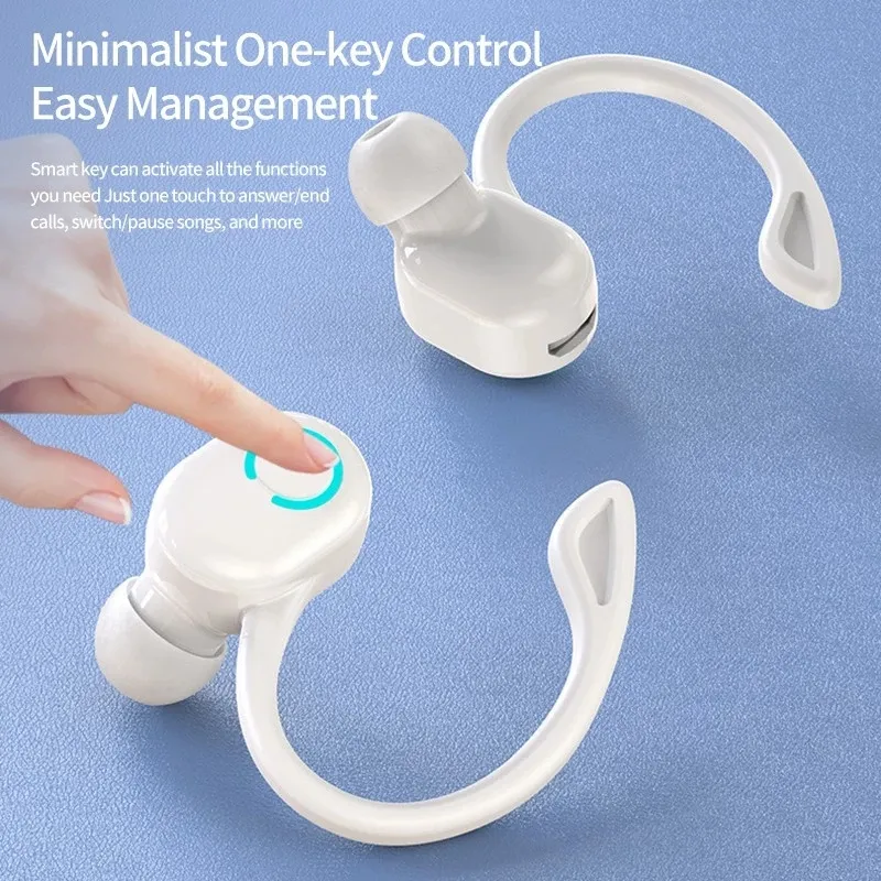 Wireless S10 Headphones BT 5.0 Earphones With Mic Single in-Ear Sports Waterproof Earbuds Handsfree Headset