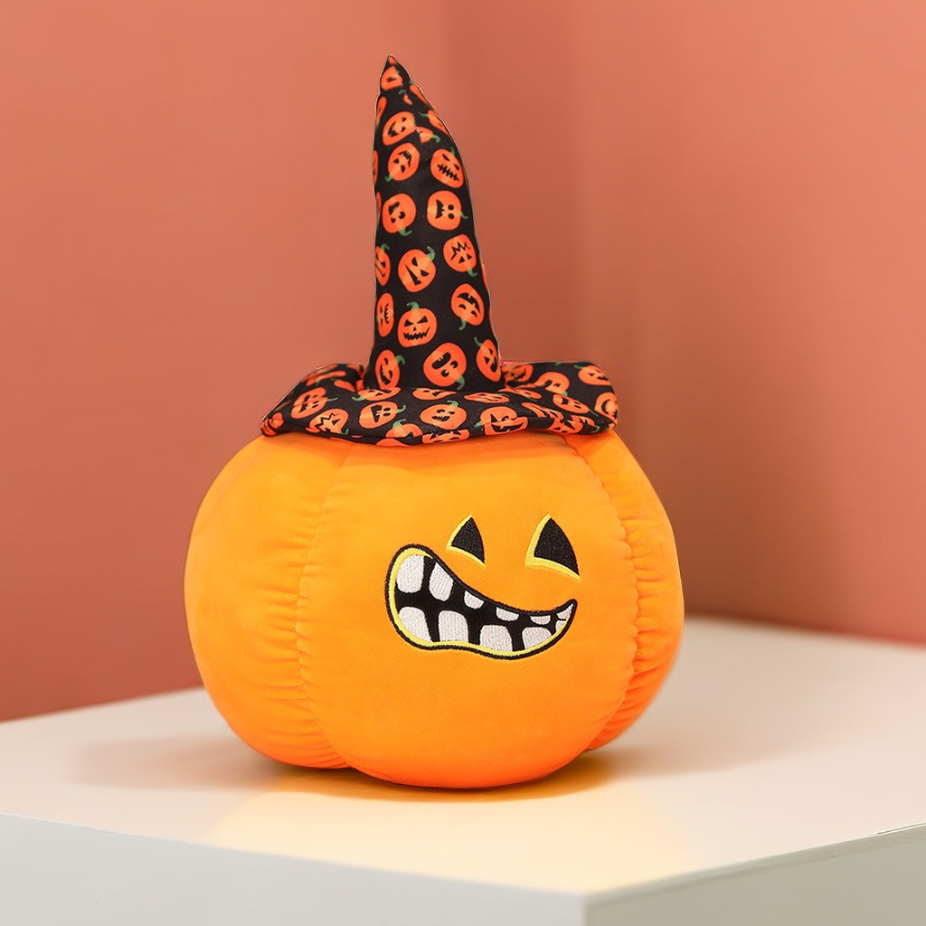 2023 Hot selling 40cm  Halloween pumpkin toys with  Black,Orange,Purple colors for children play and celebrating Hallowe