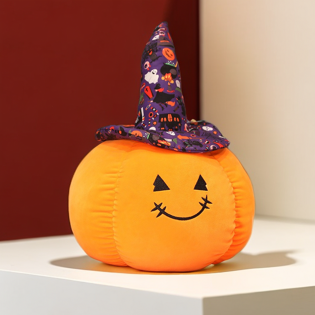 2023 Hot selling 40cm  Halloween pumpkin toys with  Black,Orange,Purple colors for children play and celebrating Hallowe