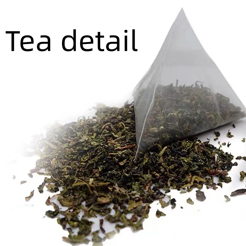 White peach Oolong Tea (Three-dimensional triangle)in two pieces