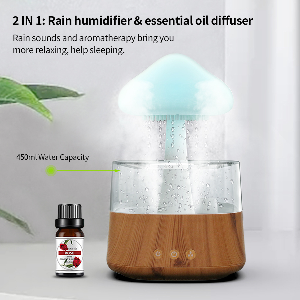 Aromatherapy Cloud diffuser 4-in-1 Meditation humidifier