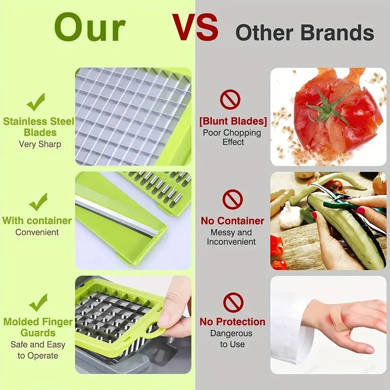 Vegetable Chopper, Multifunctional Fruit Slicer, Processed Food Grinder, Vegetable Slicer, Kitchen Supplies