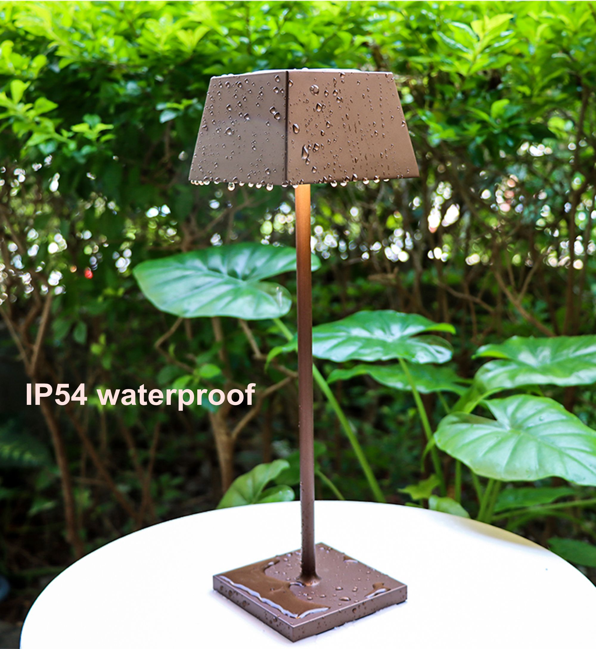 Stylish design luxury interior lighting furniture Bedside touch rechargeable cordless dining room lamp