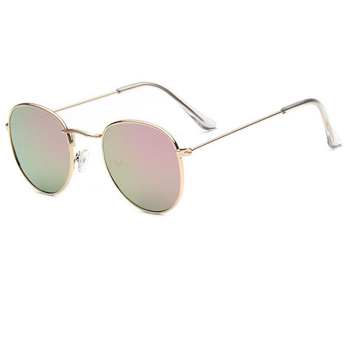  Retro Small Oval Frame UV400 Protection Famous Brand Design Sunglasses For Men Women