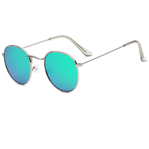  Retro Small Oval Frame UV400 Protection Famous Brand Design Sunglasses For Men Women