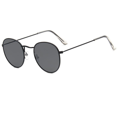  Retro Small Oval Frame UV400 Protection Famous Brand Design Sunglasses For Men Women