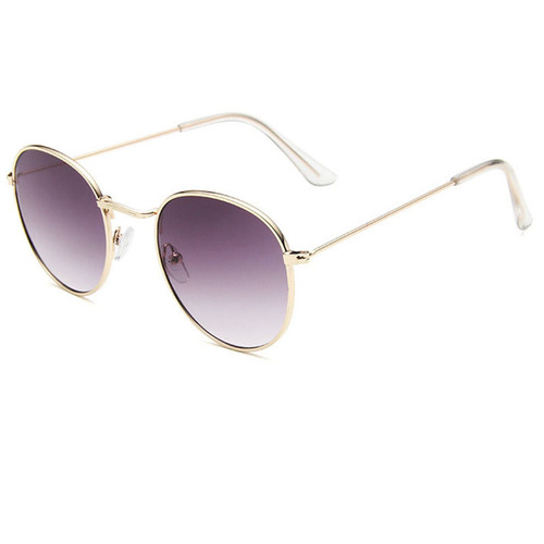  Retro Small Oval Frame UV400 Protection Famous Brand Design Sunglasses For Men Women