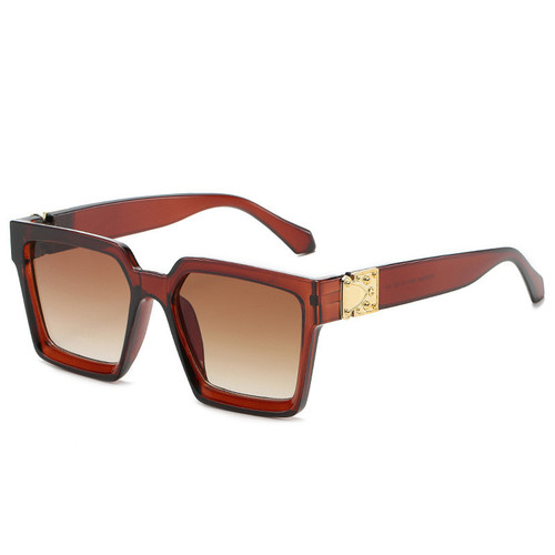 Men Luxury Brand Designer Men Eyeglasses Luxury Retro High Quality Female Oculos Women UV400 Square Vintage Sunglasses