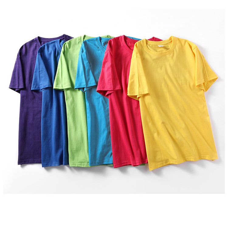 Heavy weight blank unisex cotton t shirts 180gsm ring spun cotton plain men's breathable chinese t shirts s