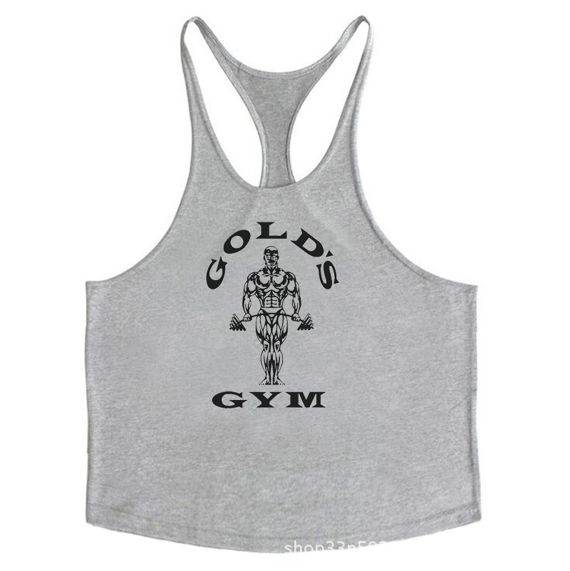  sport active athletic clothing fitted gym wear fitness men tank top gym
