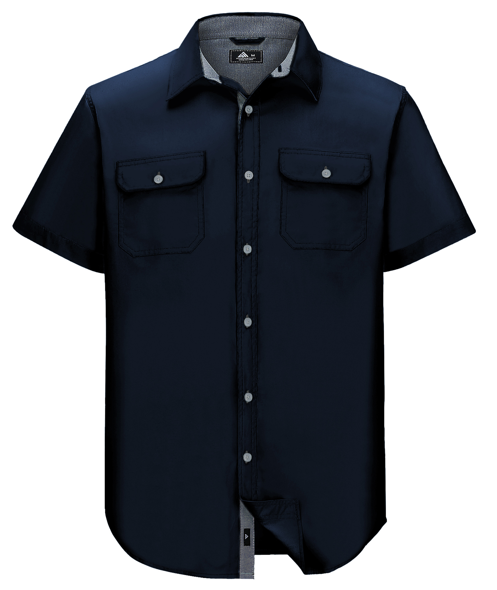 Men's Summer Thin Regular/classic Style Men's Short Sleeve Shirt Men's Button Shirt