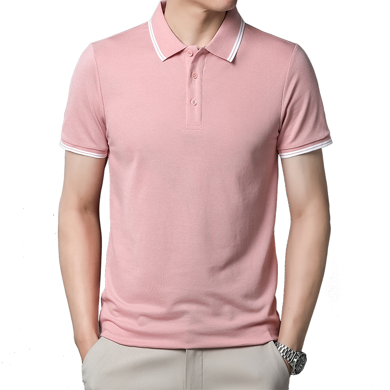    high quality men's checkered  cheap uniform polo shirt