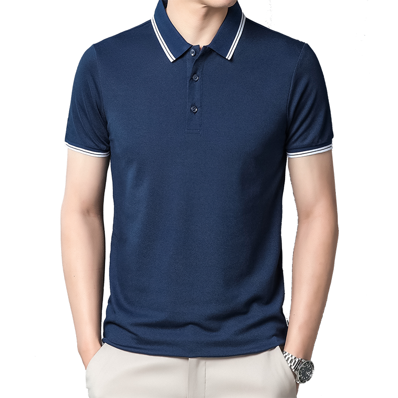    high quality men's checkered  cheap uniform polo shirt