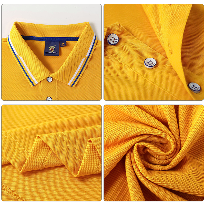 Man   made men's golf polo t shirt embroidery  embroidery print men's polo shirts