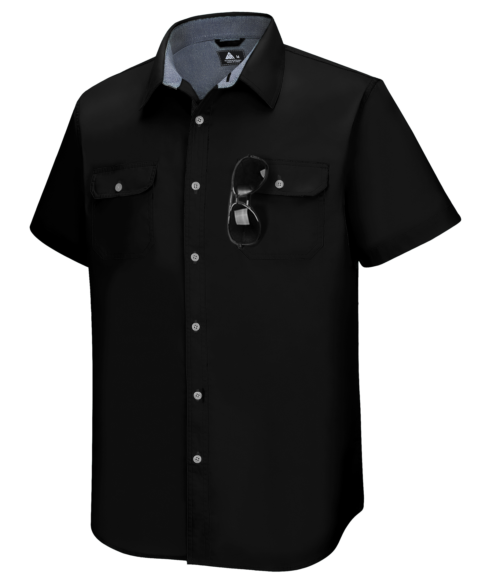 Men's Summer Thin Regular/classic Style Men's Short Sleeve Shirt Men's Button Shirt