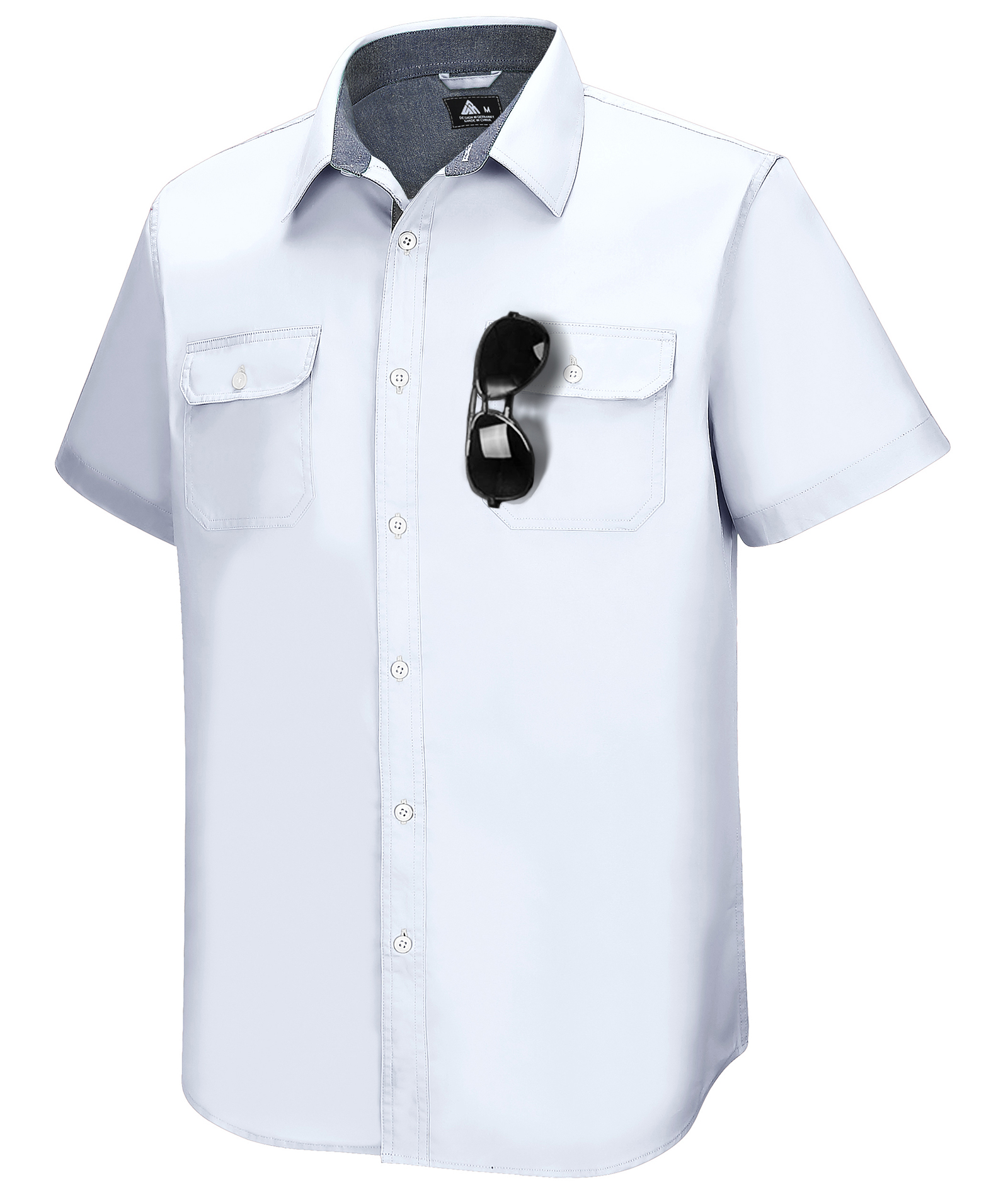 Men's Summer Thin Regular/classic Style Men's Short Sleeve Shirt Men's Button Shirt