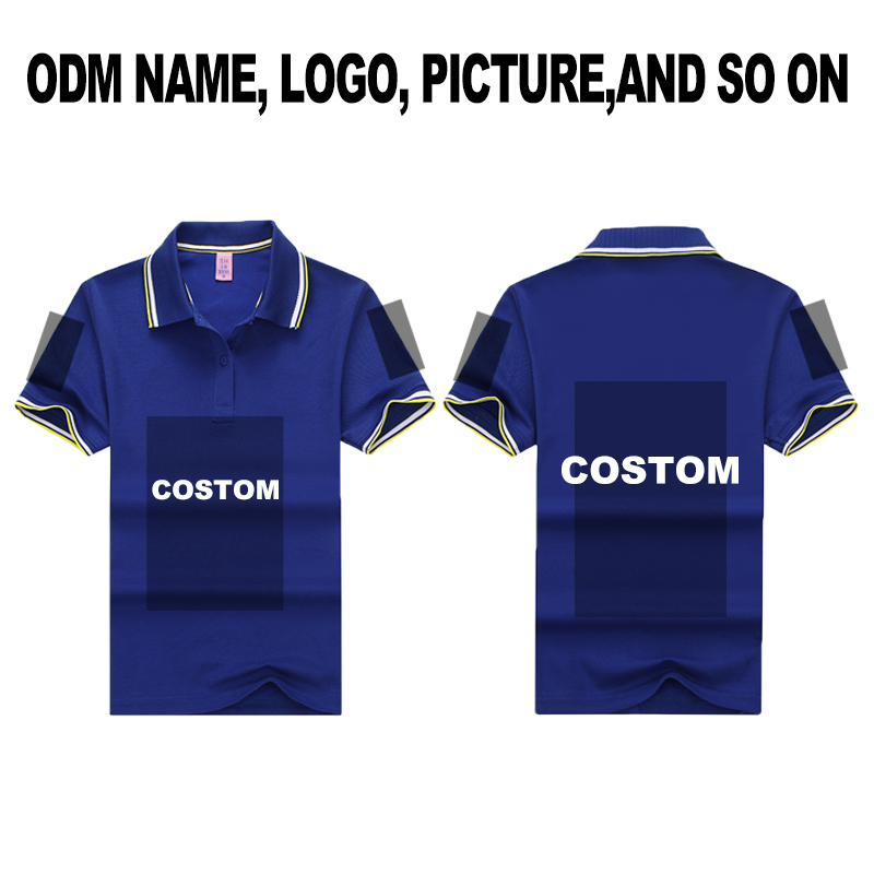 2023  Sublimation Tshirt Mens Women's   Printing Embroidery Short Sleeve Plain Work Golf Polo Shirt