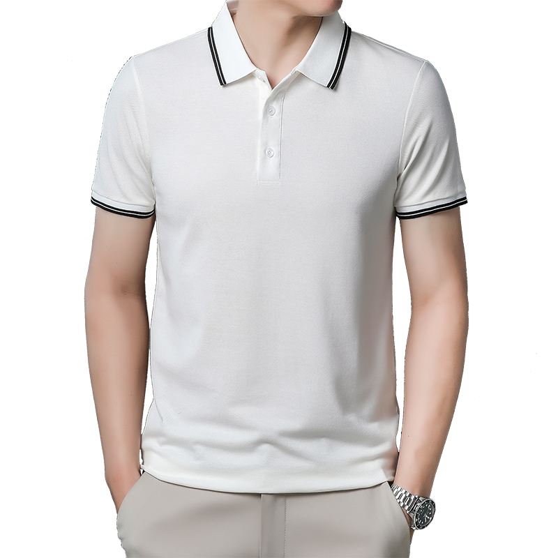    high quality men's checkered  cheap uniform polo shirt