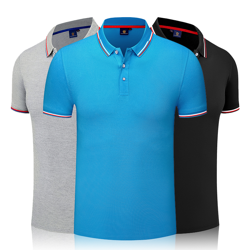 Man   made men's golf polo t shirt embroidery  embroidery print men's polo shirts