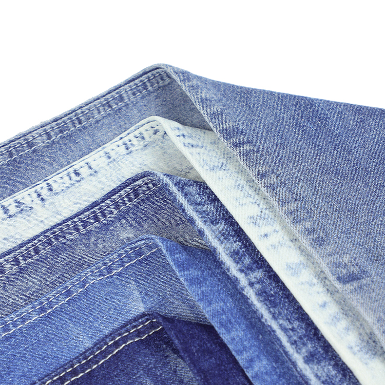 8851 High Quality  Color Polyester Cotton Denim Direct Men's Denim Inventory