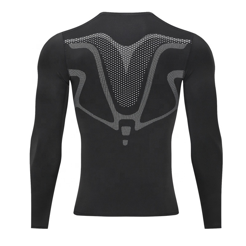 Topgear New Fashion Hot Sales Style Long Sleeve Elastic Fitness Clothes Sports Compression Clothes
