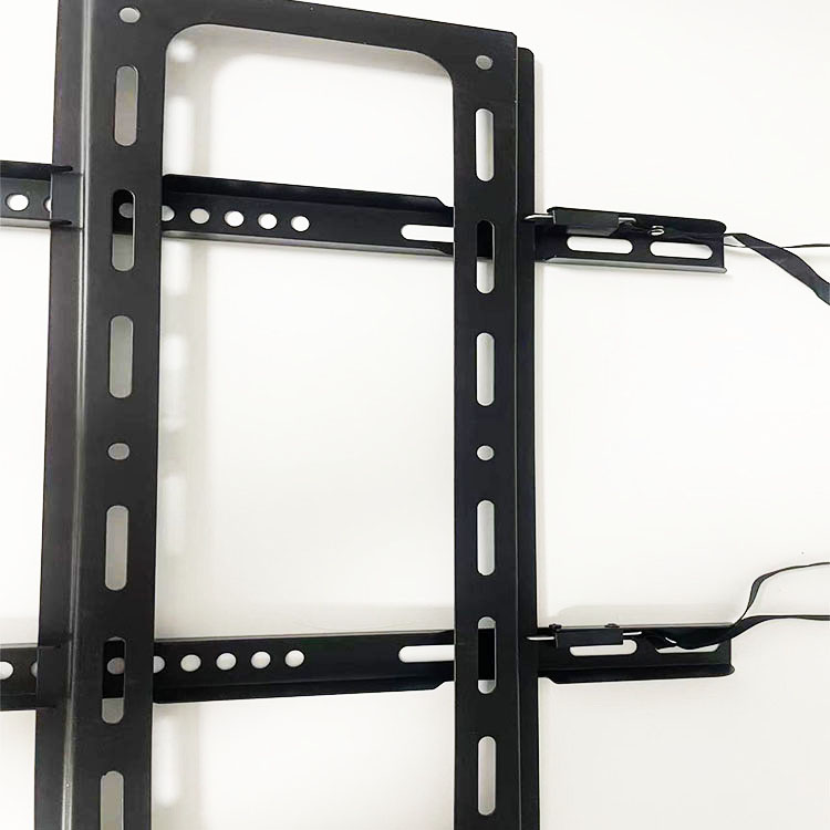 Mobile TV stand rolling cart floor mount lockable wheels Adjustable Shelf Stand Flat Screen Curved Monitors Display Load