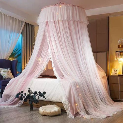 Best Selling Kids' Room Princess Canopy Bed with Mosquito Net Decorative Bed Canopy for Girls